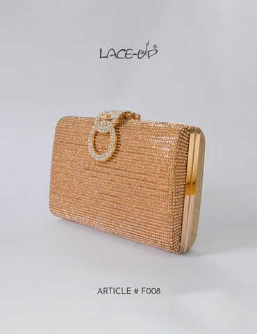 CLUTCH F008-ROSEGOLD