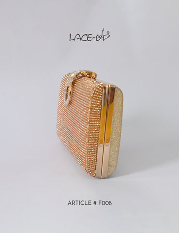 CLUTCH F008-ROSEGOLD