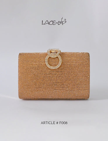 CLUTCH F008-ROSEGOLD